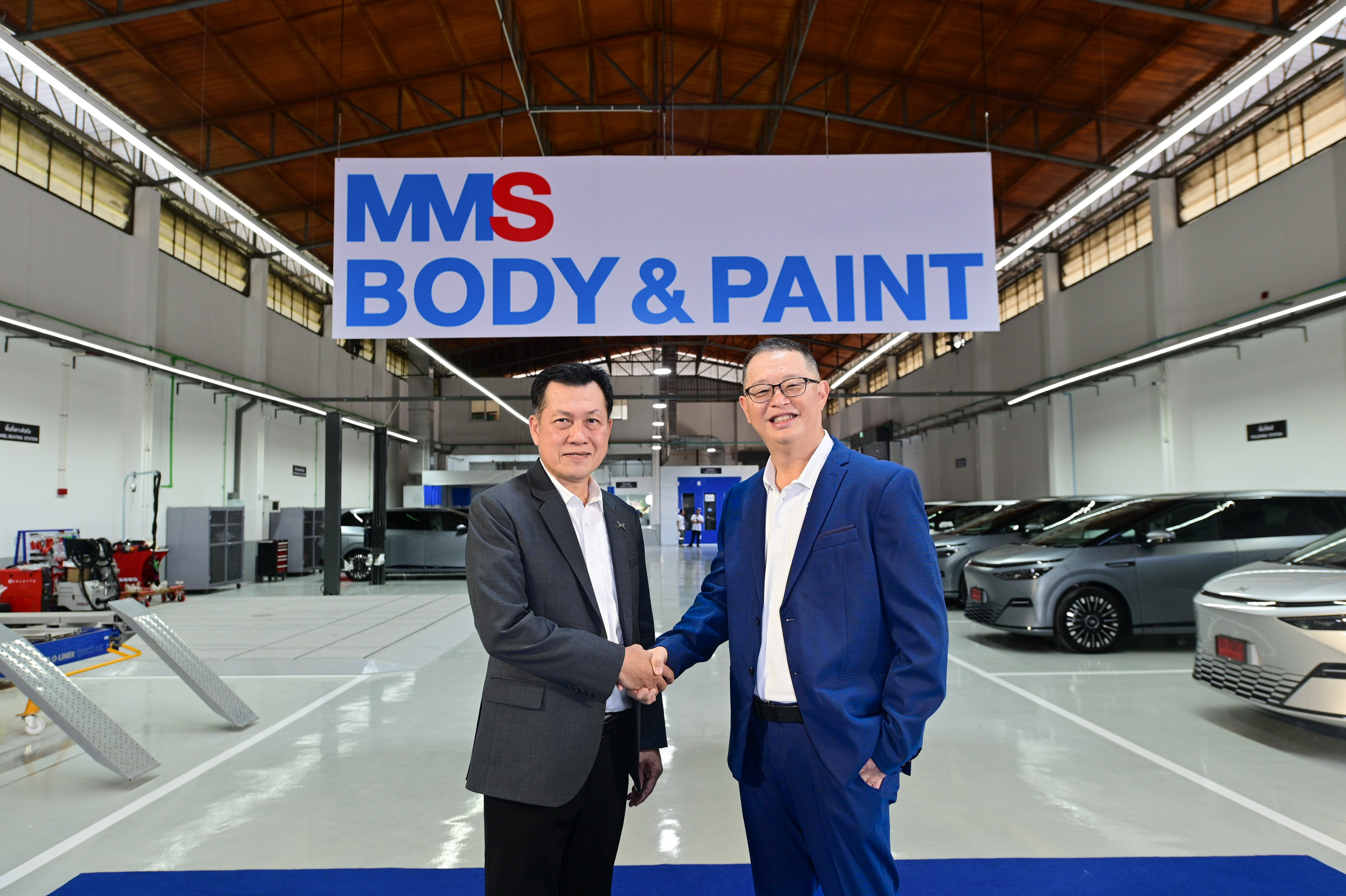 เอ็กซ์เผิง ประเทศไทย และ MMS เปิด ‘MMS Body and Paint’ ราชพฤกษ์ ศูนย์ซ่อมสีและตัวถัง